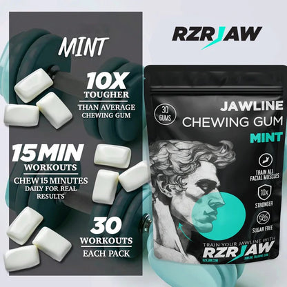 Jawline Chewing Gum (Mint) - Beginner Level